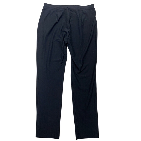 Eileen Fisher Pants Women XS Black Stretch Crepe Slim Ankle Capsule Wardrobe - Picture 3 of 11